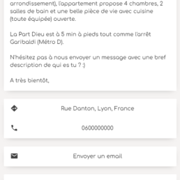 Application mobile Android & IOS, Type Leboncoin mise en relation Colocation