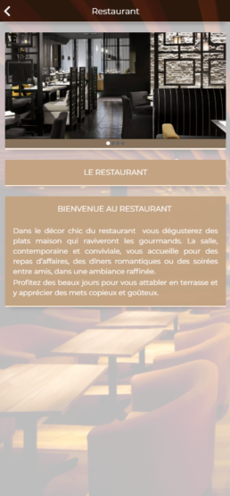 Application mobile Android & IOS pour restaurant, snack, pizzeria, avec réservation